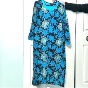 2 Piece Pakistani Shalwar Kameez Self Print Kurta with Sequins Embroidery